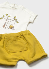 Conjunto Bermuda Abeja Mayoral detalle